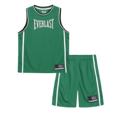 Everlast Basketball Set Junior Green/White