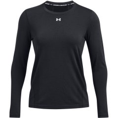 Under Armour Vanish Seamless Loose Long-Sleeve Sweatshirt Black