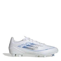 adidas F50 League Adults Firm Ground Football Boots White/Silver
