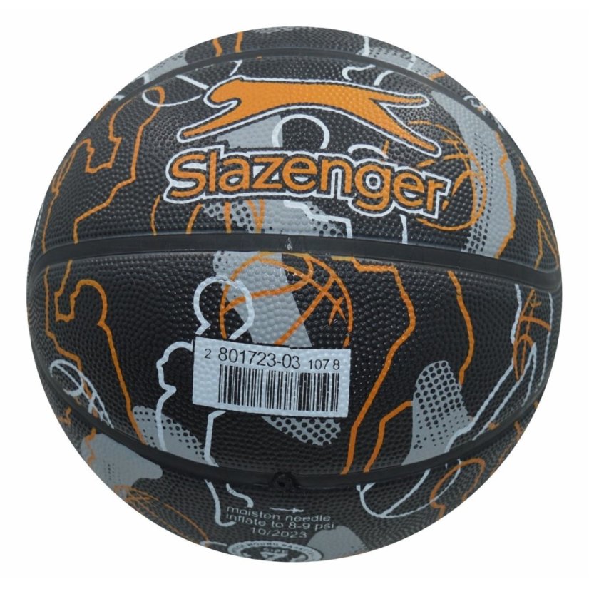 Slazenger Basketball Black/Grey