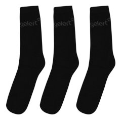 Gelert 3 Pk Thermal Socks Mens Size 12+ Black
