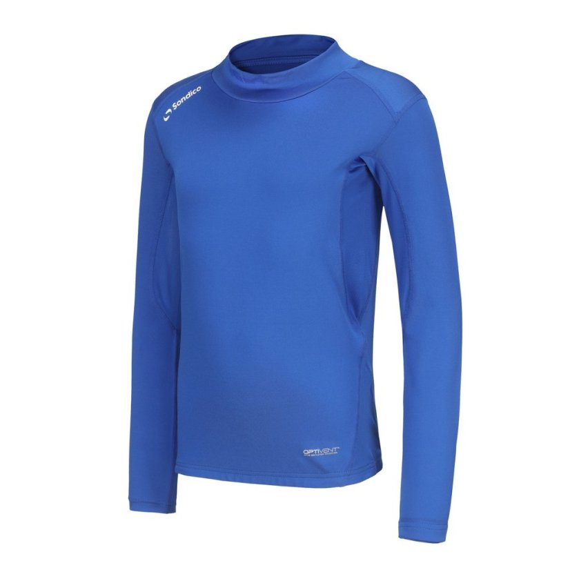 Sondico Mock Neck Baselayer Juniors Royal