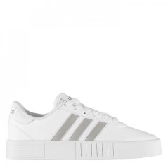 adidas Court Bold Womens Trainers White/PlatinMet