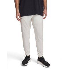 Under Armour Men's Baseline Woven Performance Tracksuit Bottom Brown