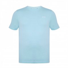 Slazenger Plain T Shirt Mens Light Blue