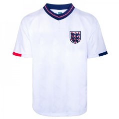 Score Draw England Home Shirt 1989 Adults White