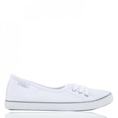 SoulCal Shore Canvas Trainers Ladies White