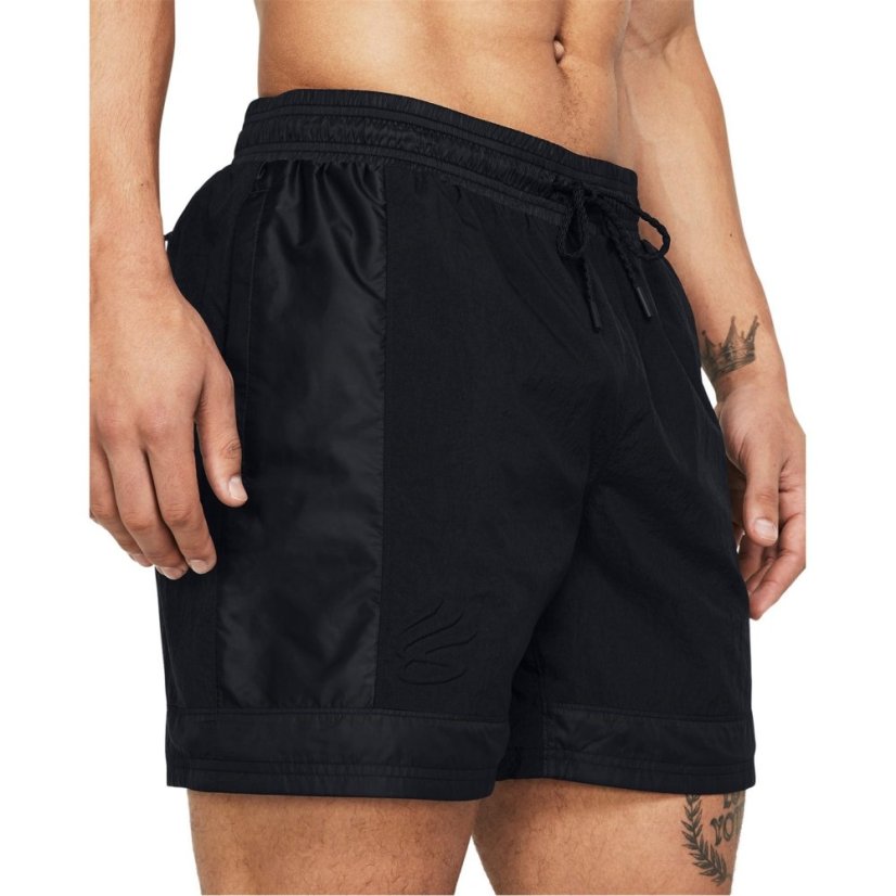 Under Armour Men's Curry Woven Performance Tracksuit Bottom Black