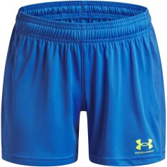 Under Armour Kids' Woven Tracksuit Shorts Blue Atlantis