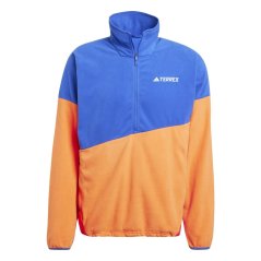adidas Terrex Multi Climawarm Fleece Anorak Blue