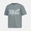 Everlast Men's Graphic Cotton Short Sleeve Oversized Fit T-Shirt Charcoal