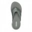 Skechers Lycra 3 Point Sandal Flip Flops Womens Grey