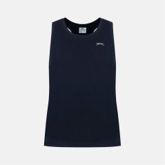 Slazenger Muscle Vest Mens Navy
