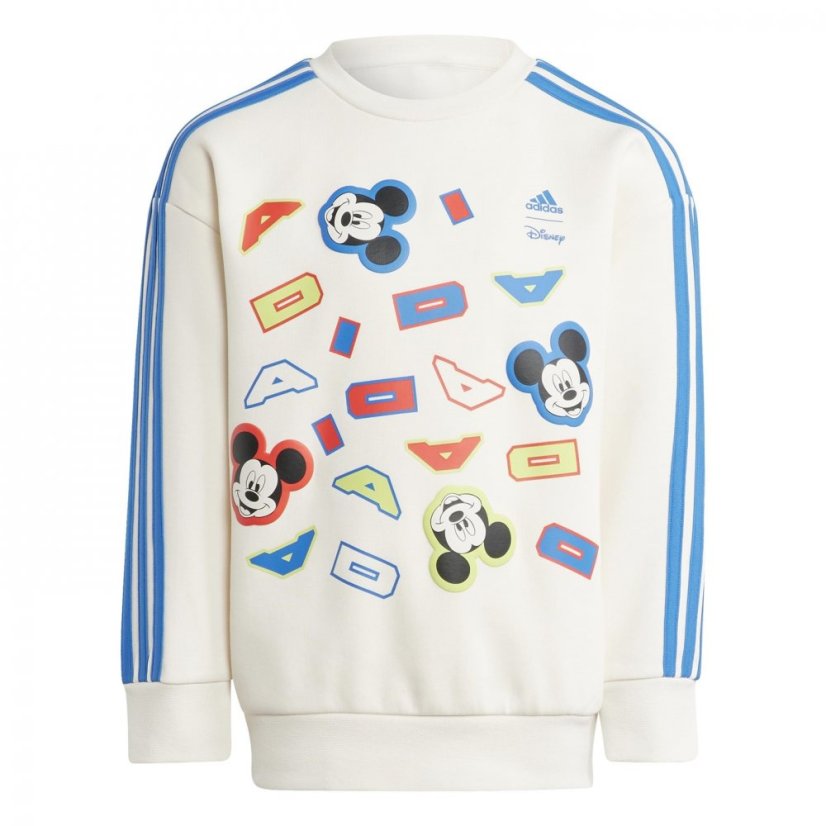 adidas Lk Dy Mm Jog Tracksuit Unisex Kids Wht/Brigt Royal