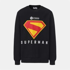 Character Mens Disney Fleece Crew Sweat Superman