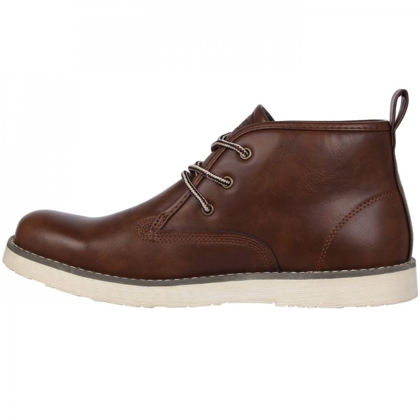 Lee Cooper Blake Mens Chukka Boots Brown