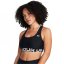 Under Armour HeatGear Authentics Medium Support Sports Bra Womens Black