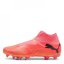 Puma Future 7 Match+ Laceless Firm Ground Football Boots Orange/Black