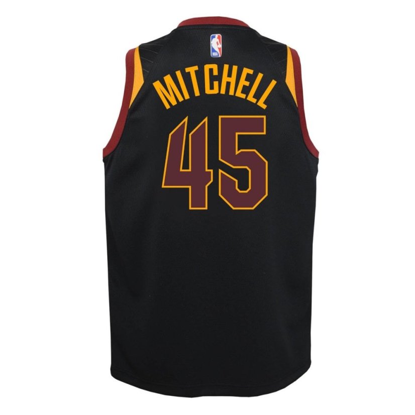 Nike Cleveland Cavaliers Mitchell #45 Jersey Black