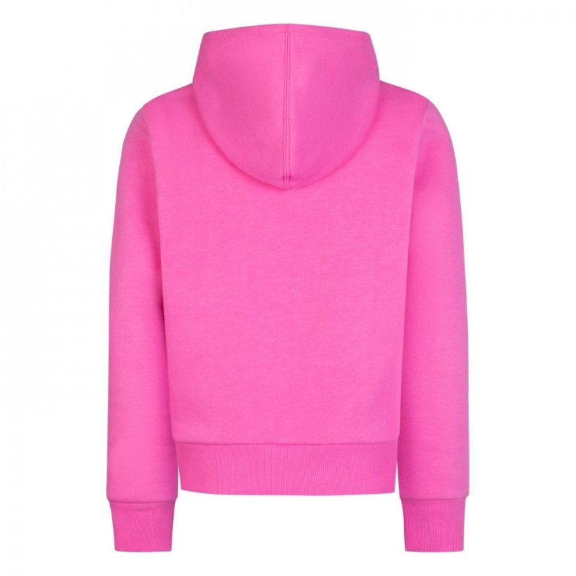 Converse Logo Pull Over Hoodie Pink