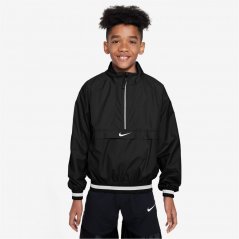 Nike Repel Big Kids' (Boys') Long-Sleeve 1/2-Zip Jacket Black/White