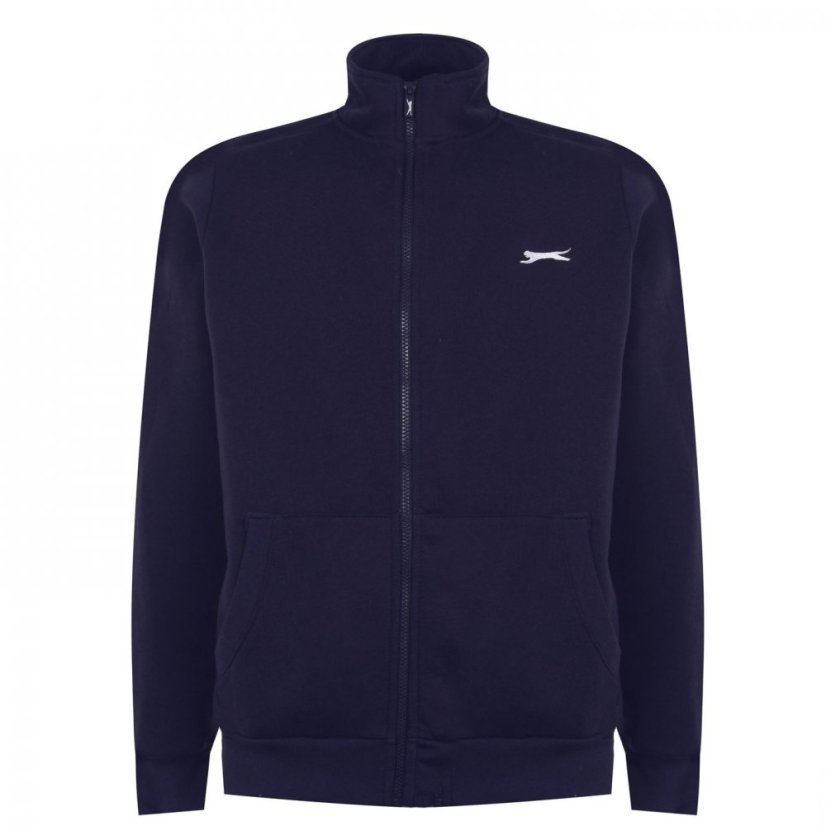 Slazenger Full Zipped Jacket Mens Navy