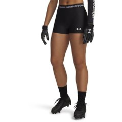 Under Armour Women's Heatgear Performance Gym Shorts Black