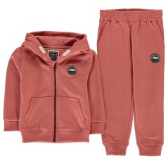 SoulCal Signature Fleece Tracksuit Babies Pink