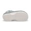 Crocs Unisex Kids' Classic Glitter Clogs White