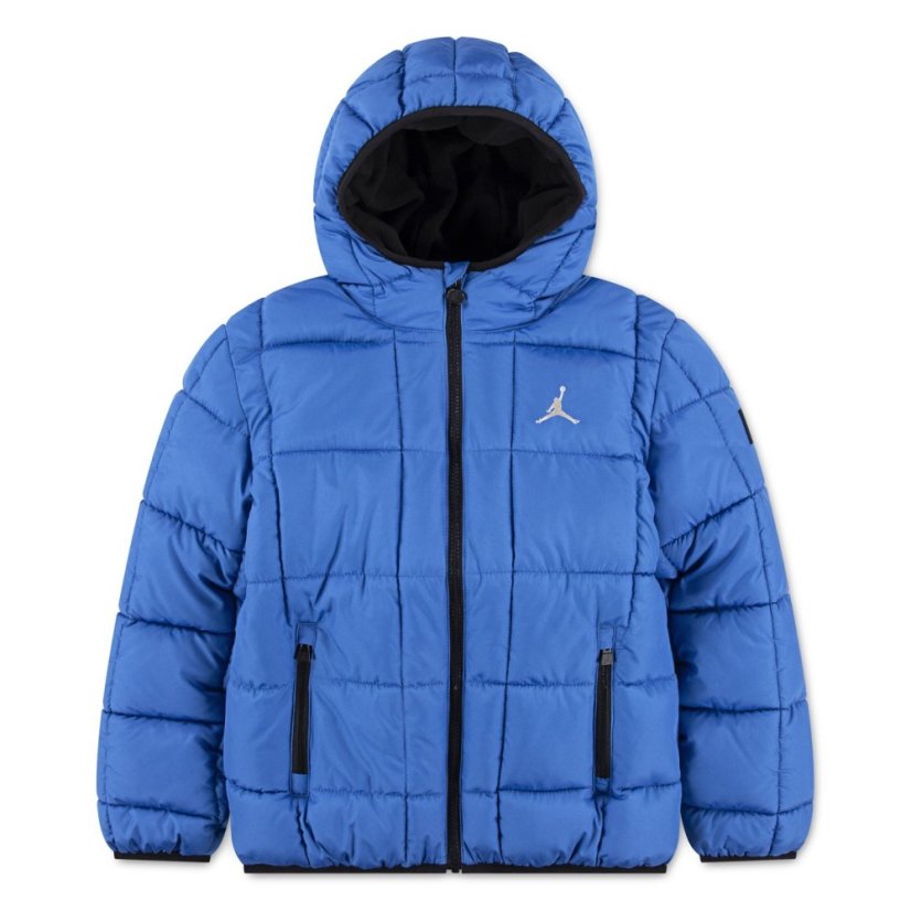 Air Jordan Unisex Kids' Insulated Puffer Jacket Blue