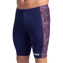 Arena Abstract Tiles Swim Jammer Navy Team