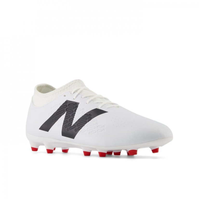 New Balance Tekela V4+ Magique Firm Ground Football Boots White/Black