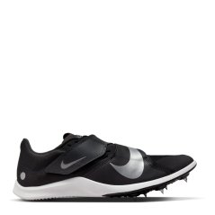 Nike Men's Zoom Rival Jump Trainer Track Running Spikes Black/Metallic