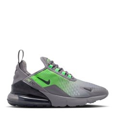 Nike Air Max 270 React Junior Trainers Grey/Volt