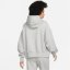 Nike Sportswear Phoenix Fleece Women's Over-Oversized Pullover Hoodie Grey Hth/ Whi - Veľkosť: 10 (S)