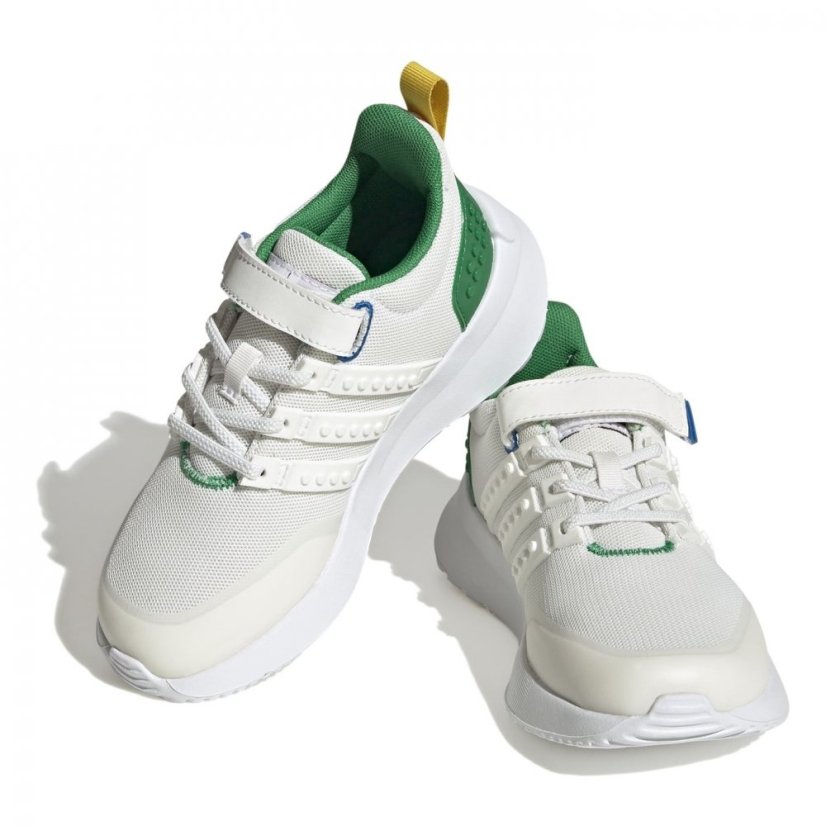 adidas x LEGO® Racer TR21 Elastic Lace and Top Strap Shoes Cwhite/Green