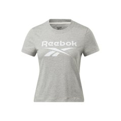 Reebok Essentials Textured T-Shirt female Medium Grey Heather