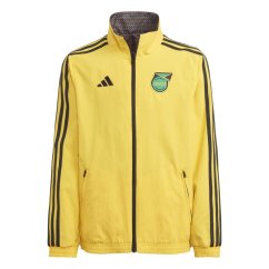 adidas Jamaica Anthem Jacket 2023 Juniors Gold/Black