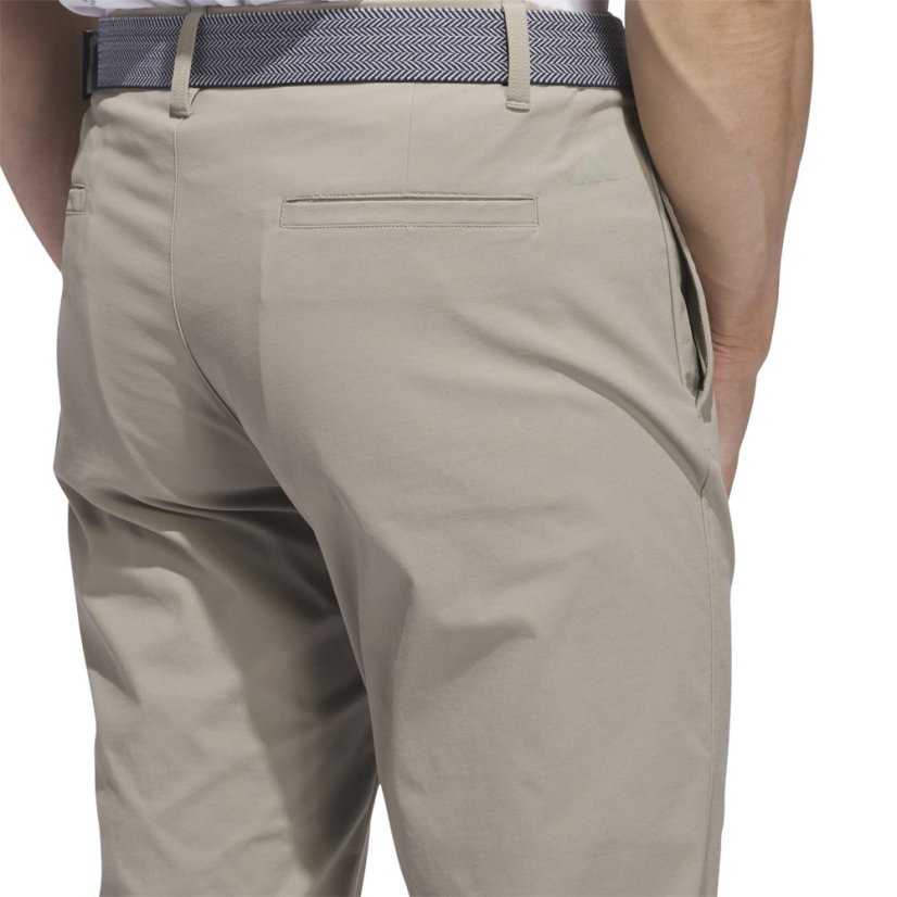 adidas Ultimate365 Nylon Chino Golf Trousers Mens Silver Pebble