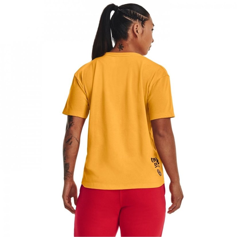 Under Armour Ss Tee Ld99 Yellow