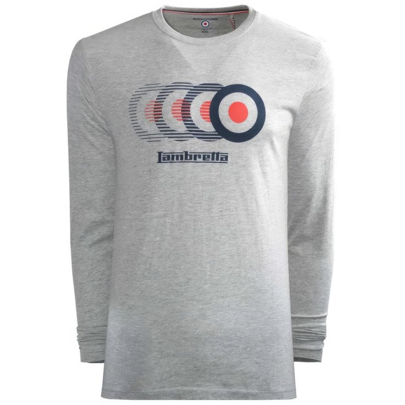 Lambretta Loungewear Set Grey/Navy