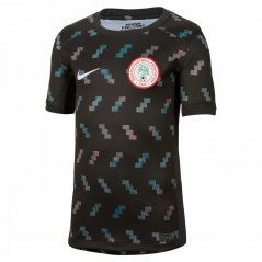 Nike Nigeria Away Shirt 2023 Juniors Green