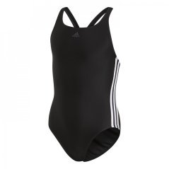 adidas All In One Piece Swimsuit Girls Black/White