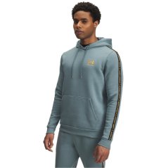 Under Armour Men's Icon Fleece Taping Hoodie Jasper Blue