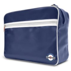 Lambretta Men's Retro Flight Bag Navy/White