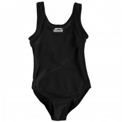 Slazenger LYCRA® XTRA LIFE™ Swimsuit Junior Girls Black