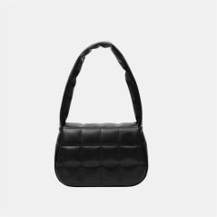 Firetrap Women's Faux Leather Shoulder Bag Black