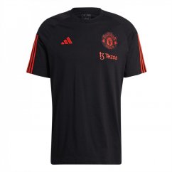 adidas Manchester United Training Shirt 2023 2024 Adults Black