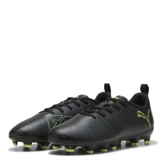 Puma Unisex Kids' Future 8 Play Firm Ground Football Boots Blk-FL-GrnTrrn