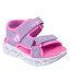 Skechers Kids' Flat Sandals Lavender/Pink